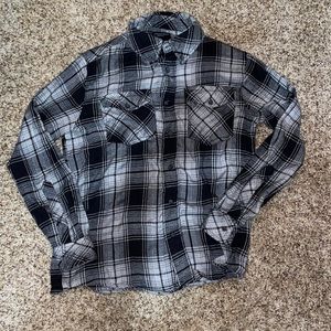 Architect black and white flannel
